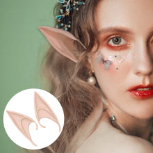 Load image into Gallery viewer, 1Pair Cosplay Latex Fairy Angel Elf Ears Cosplay anime Masquerade Costumes Halloween Party Decoration art craft Supplies Photo Props
