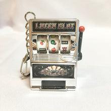 Load image into Gallery viewer, Keychain Toy Fruit Machine Slot Machine Key Chain Fun Creative Car Jewelry Key Chain Jewelry
