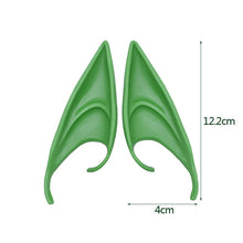 Load image into Gallery viewer, 1Pair Cosplay Latex Fairy Angel Elf Ears Cosplay anime Masquerade Costumes Halloween Party Decoration art craft Supplies Photo Props
