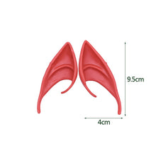 Load image into Gallery viewer, 1Pair Cosplay Latex Fairy Angel Elf Ears Cosplay anime Masquerade Costumes Halloween Party Decoration art craft Supplies Photo Props
