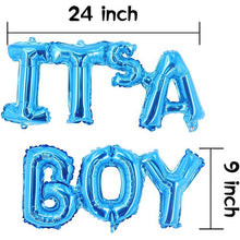 Load image into Gallery viewer, Baby Shower Decoration Its a Boy or Girl Backdrop Rain Curtain Background Gender Reveal Balloons Welcome Home Baby Supplies
