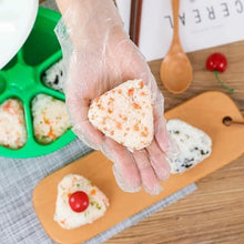 Load image into Gallery viewer, DIY Sushi Mold Onigiri Rice Ball Food Press Triangular Maker Mold Sushi Kit Japanese Kitchen Tools Bento Box Crafting supplies kitchenware nigiri
