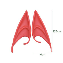 Load image into Gallery viewer, 1Pair Cosplay Latex Fairy Angel Elf Ears Cosplay anime Masquerade Costumes Halloween Party Decoration art craft Supplies Photo Props
