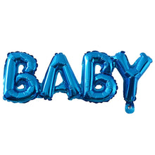 Load image into Gallery viewer, Baby Shower Balloons Blue Pink Boy Girl Foil Ballons Kids Gender Reveal First 1st Birthday Party Kids Party Decorations Supplies
