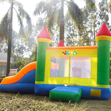 Load image into Gallery viewer, Giant inflatable Bounce House 6.5x4.5x3.8M Big Size Inflatable Trampoline Double Slide Courtyard Kids Jumping Castle party supplies business birthday holiday
