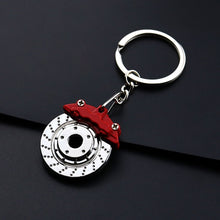 Load image into Gallery viewer, Brake Caliper Rotor Speed Gearbox Gear Head Keychain Manual Transmission Metal Key Ring Car Refitting Metal JDM drift 2jz modified stanced rotary
