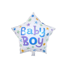 Load image into Gallery viewer, Baby Shower Boy Girl Decorations Set It&#39;s A Boy It&#39;s A Girl Baby Balloons Gender Reveal Kids Birthday Baptism Christening Party
