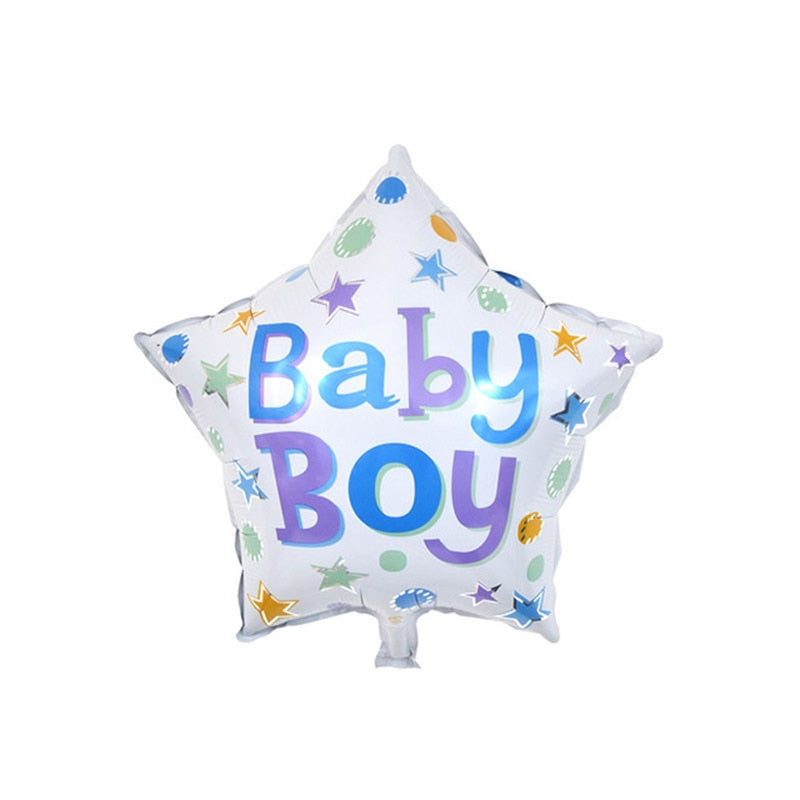 Baby Shower Boy Girl Decorations Set It's A Boy It's A Girl Baby Balloons Gender Reveal Kids Birthday Baptism Christening Party