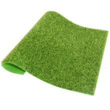 Load image into Gallery viewer, 1 Piece Artificial Grassland Grass Lawn Turf Grass DIY Green Fake Plants for Garden Decor Building Model Supplies astroturf fake moss crafting material supply
