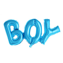 Load image into Gallery viewer, Baby Shower Boy Girl Decorations Set It&#39;s A Boy It&#39;s A Girl Baby Balloons Gender Reveal Kids Birthday Baptism Christening Party
