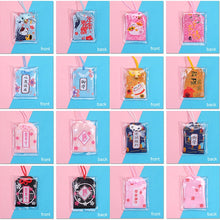 Load image into Gallery viewer, Japanese Prayer Omamori Pray Fortune Beauty Health Safety Lucky Charms Wealth Bag Guard Talisman Pendant Keychain Couple Gift
