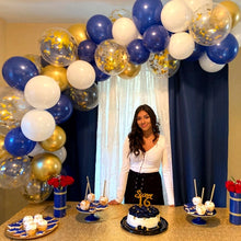 Load image into Gallery viewer, 40 Pieces Navy Blue Balloon Set Wedding Kids Birthday Party Latex Confetti Balloons Garland Graduation Party Decoration Baby Shower
