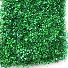 Load image into Gallery viewer, 12 Piece Artificial Hedge High Density Ties Fence Panel Grass Mat Garden Backyard Wall Decor 40*60cm DIY Crafting material tool supplies fake moss
