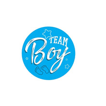 Load image into Gallery viewer, 60/120 Pieces Team Boy Team Girl Baby Shower Boy or Girl  Game Vote gift bag Sticker for Gender Reveal Party Decorations Supplies
