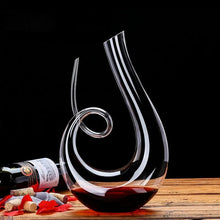 Load image into Gallery viewer, 1500ML Crystal Glass Red Wine Decanter Set Household Wine Fast Thickening Personality Creative European-style crafting tool party supplies barware
