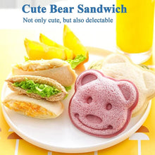 Load image into Gallery viewer, Sandwich Cutter Bear Squirrel Sea Dog Bread Knife Sandwhich Cutter Sealer for Kids Bento Lunch Baking Mold mould kitchen chef crafting tool bakery
