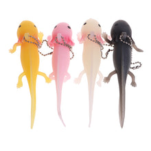 Load image into Gallery viewer, Axolotl Keychain Fish Giant Salamander Stress Keychain Toy Squeeze Antistress kawaii Toys Girls Gag Gifts handmade rare exotic
