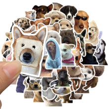 Load image into Gallery viewer, 10/30/50/100pcs Cute Dog Cat MEME Funny Animals Stickers Aesthetic Decals Notebook Laptop Kid Cartoon Sticker Toy art craft supplies
