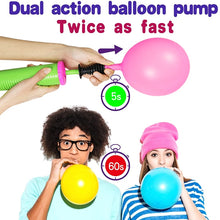 Load image into Gallery viewer, Balloon Pump Air Inflator Hand Push Portable Useful Baloon Accessories High Quality  Wedding Birthday Party Decor Supplies
