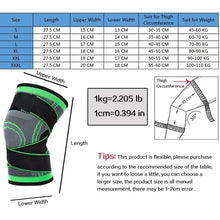 Load image into Gallery viewer, 1 Pcs Knee Pads Braces Sports Support Kneepad Men Women for Arthritis Joints Protector Fitness Compression Sleeve
