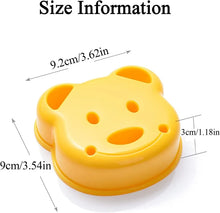 Load image into Gallery viewer, Sandwich Cutter Mini Cartoon Bear Squirrel Sea Dog Bread Knife Sandwhich Cutter Sealer for Kids Bento Lunch Baking Mold mould craft tool supplies DIY
