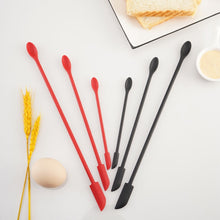Load image into Gallery viewer, Mini Silicone Spatula Heat Resistant Long Handle Dual-Ended Scraper with Spoon Jam Spatulas Kitchen Gadget Kitchen accessories crafting tool
