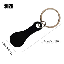 Load image into Gallery viewer, Shopping Cart Token Key Ring Recycled Aluminum Alloy  Key Chain Accessories  Keychain Charms Metal Keychain handmade
