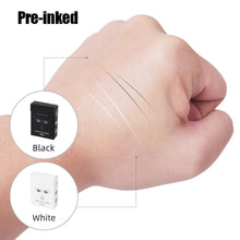 Load image into Gallery viewer, 20M White/Black Microblading Mapping String Pre-Inked Eyebrow Marker Thread Tattoo Brow Point Tattoo PMU String ombre powder crafting tool supplies permanent makeup
