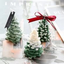 Load image into Gallery viewer, 3D Christmas Tree Candle Silicone Mold DIY Aromatherapy Gypsum Soap Resin Ice Baking Pine Mold Home Decor Festival Gifts craft tool supply artist
