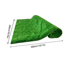 Load image into Gallery viewer, Artificial Lawn DIY Garden Simulation Moss Lawns Mats Outdoor Balcony Courtyard Fake Grass wall Turf Landscape Backdrop Crafting material astroturf
