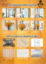 Load image into Gallery viewer, Autumn Window Clings for Glass  Autumn Clings for Windows Fall Window Stickers Thanksgiving Autumn Home Office Decorations art craft tool supply DIY
