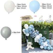 Load image into Gallery viewer, Party Balloon Garland Arch Kit Birthday Wedding Latex Gender Reveal Baby Shower Decoration Balloons quinceañera
