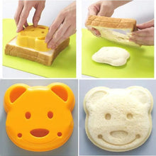 Load image into Gallery viewer, Cute Bear Sandwich Mold Toast Bread Making Cutter Mould Cute Baking Pastry Tools Children Interesting Food Kitchen Accessories DIY craft supplies
