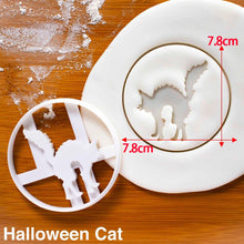 Load image into Gallery viewer, Witch Pumpkin Cookie Cutters Halloween Biscuit Embossing Mould Sugarcraft Dessert Baking Mold Cake Kitchen Accessories Tool
