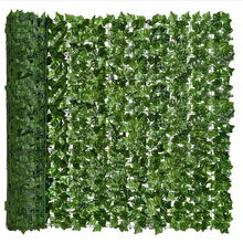 Load image into Gallery viewer, Artificial Ivy Hedge Green Leaf Fence Panels Faux Privacy Fence Screen for Home Outdoor Garden Balcony Decoration crafting material design art
