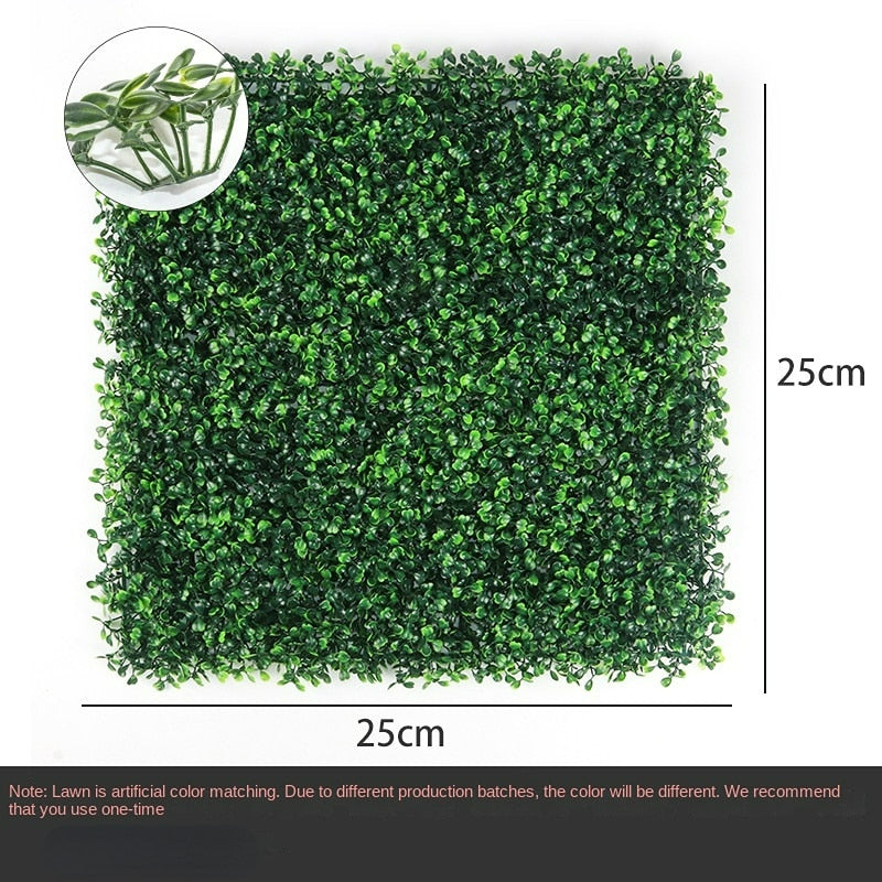 Artificial Plants Grass Wall Backdrop Flowers wedding Boxwood Hedge Panels Fence Greenery Walls Wall crafting material supplies DIY Decor