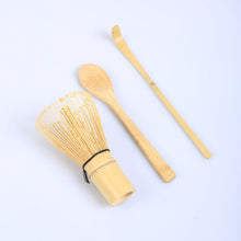 Load image into Gallery viewer, Japanese Tea Set Matcha Whisk tool (Chasen) Tea Spoon And Scoop (Chashaku) Bamboo Accessories japanese art culture crafting tool supplies

