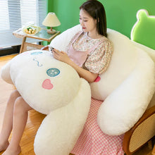 Load image into Gallery viewer, Sanrio Cinnamoroll Cartoon Plush Doll Bed Cushion Dog Plush Stuffed White Toys Birthday Gift Large Size Sofa Pillow
