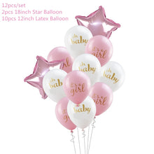 Load image into Gallery viewer, 4D Transparent Baby Shower Boy Girl Bear Bubble Ball Kids 1st Birthday Party Blue Pink Helium Balloon Gender Reveal Decoration
