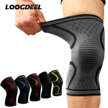 Load image into Gallery viewer, 1PCS Fitness Running Cycling Knee Support Braces Elastic Nylon Sport Compression Knee Pad Sleeve for Basketball Volleyball
