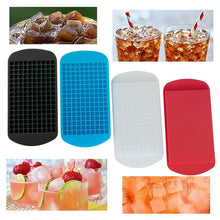 Load image into Gallery viewer, Mini Square Ice Maker Mold Ice Cube Silicone Foldable Tray Kitchen Popsicle 160 Grid crafting bar barista household freezer refrigeration crafting art tool
