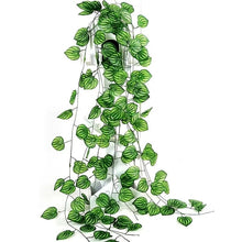 Load image into Gallery viewer, 6 Pieces Artificial Ivy Leaves Plants Garland Vines Fake Flowers Home Bedroom Party Garden Wedding Decoration Hanging DIY crafting material supply greenery moss
