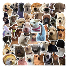 Load image into Gallery viewer, 10-50 Pieces Kawaii Cat Dog Funny Animal Meme Stickers Cute Decals Decoration DIY Skateboard Scrapbook Laptop Fridge Car Kids Toy
