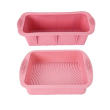 Load image into Gallery viewer, Dark Pink Molds for Baking Silicone Bakeware DIY Cake Mould Muffin Pan Pastry Kitchen Accessories Decorate Tools Crafting supplies bakery business
