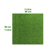 Load image into Gallery viewer, 2 Pieces Artificial Grass Outdoor Gardening Turf Lawn Synthetic Fake Grass Micro-landscape DIY Flocking Rug 30*30cm crafting material supplies
