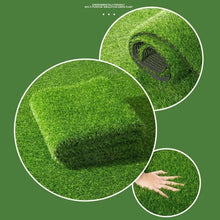 Load image into Gallery viewer, Artificial Grassland Simulation Lawn Turf Fake Green Grass Mat Carpet DIY Landscape Home Floor Astroturf 50*50cm/50*100cm  crafting material moss
