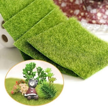 Load image into Gallery viewer, 1 Piece 15-30cm Artificial Lawns Turf Carpets Fake Sod Grass Mat Garden Moss Landscape Home Floor Aquarium Wedding Decoration astroturf crafting material DIY
