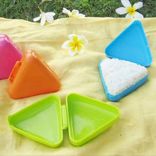 Load image into Gallery viewer, Onigiri Rice Ball Food Press DIY Sushi Mold Triangular Maker Kit Japanese Kitchen Bento Accessories mould konbu matcha crafting supplies tool
