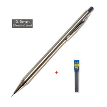 Load image into Gallery viewer, Mechanical Pencil Office School Writing Art Tools Metal Automatic Stationery crafting artist supplies 005mm 007mm 009mm 1.3mm 2mm 0.5mm .07mm .09mm
