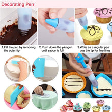 Load image into Gallery viewer, 219 Piece set Cake Tools Turntable Rotating Cake Stand Stainless Steel Cake Decorating Tips Set Pastry Spatula Scraper Baking crafting Supplies
